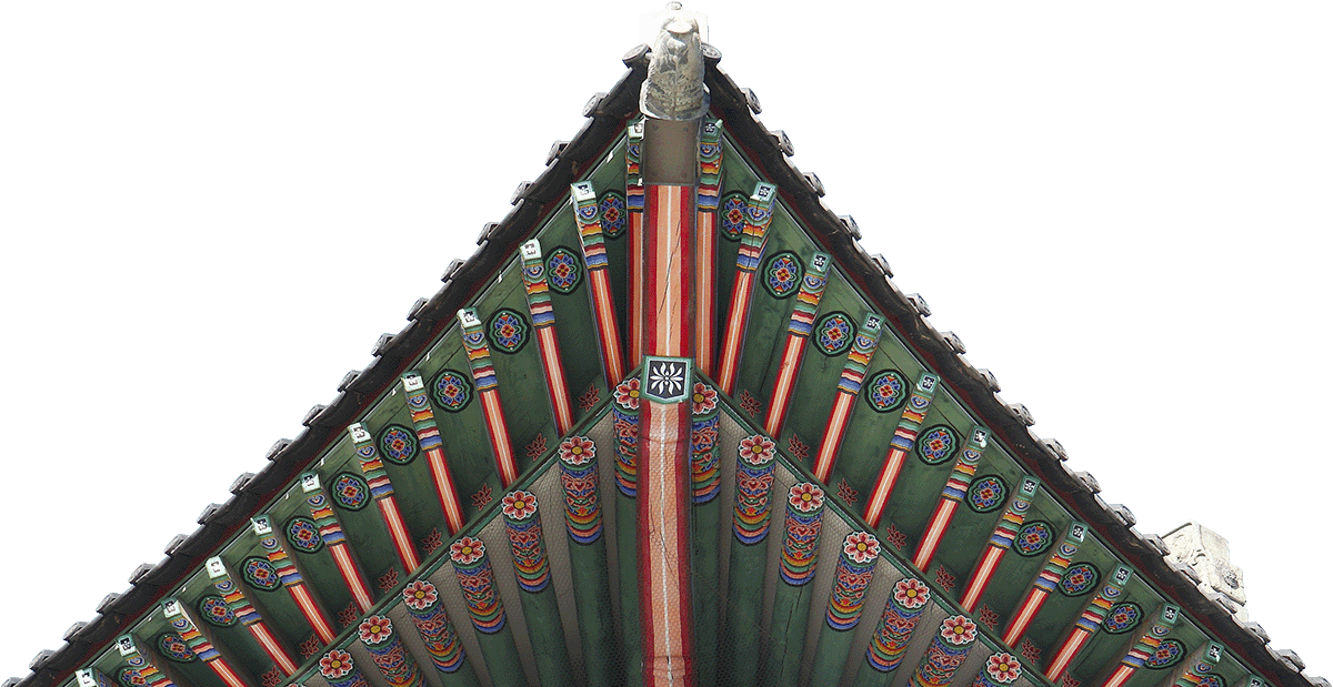 Traditional Korean Roof - Dancheong
