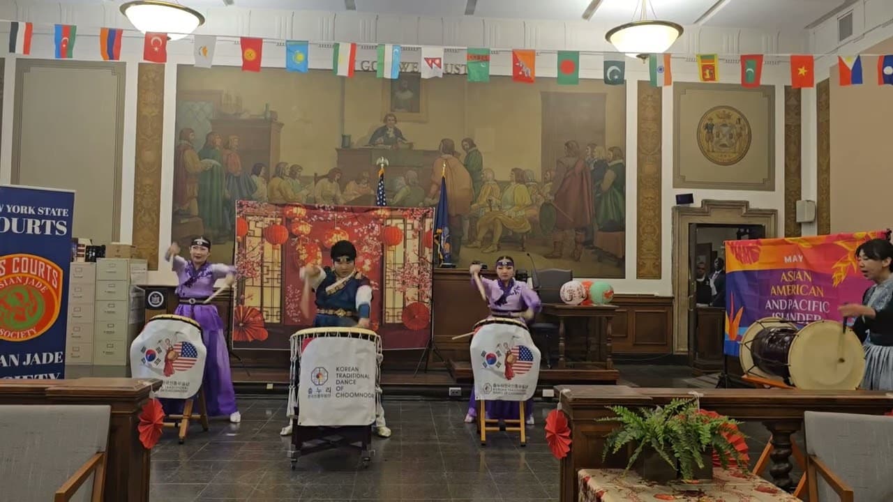 2026 AAPI Heritage Month /New York State Supreme Court Invitation Event #KTDOC #KDrumEnsemble #춤누리